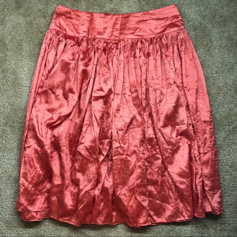 Talbots Coral Flowy Skirt